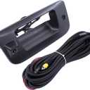 NewYall Tailgate Handle with Rear View Backup Park Assist Camera for Chevrolet Silverado 1500 2007-2013, Silverado 2500/3500 HD 2007-2014, GMC Sierra 1500 2007-2013, Sierra 2500/3500 HD 2007-2014