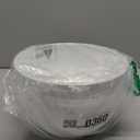 10 inch Hanging Planters for Indoor Outdoor Plants, 2 Pack Hanging Flower Pots with Drainage Holes and Chain for Garden Balcony Porch, Round Plastic Hanging Baskets for House Plants, White