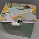 TRENDY HUB, 3 IN 1 Large Salad Spinner with 5-Blade Slicer, 5.3 Qt Vegetable Washer and Dryer, Fruit and Herb Lettuce Spinner Egg Yolk Strainer, Salad Bowl for Efficient Salad Preparation and Food