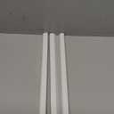 21 Inch F13T5/DL LED Replacement Bulbs, 6500K Daylight, T5 LED 9 Watts Replace Fluorescent Bulb with LED, Replacement Tube for Counter and Cabinet Fixture, 4 Pack