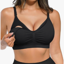 Lover-Beauty Nursing Bras for Breastfeeding Comfortable Hands Free Pumping Bras Pregnancy Maternity Sport Bra Plus Size XL