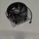 AMD Wraith Stealth Socket AM4 4-Pin Connector CPU Cooler with Aluminum Heatsink & 3.93-Inch Fan (Slim)