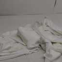 Pureegg Rectangle Table Cloth 60" x 102"  Durable Polyester Tablecloth Offers Reusable & Washable Protection, Ideal for Outdoor Party, Picnic, Wedding, Banquet and Birthday, 9 Pack, White