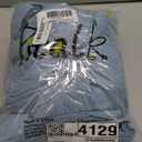 Linen Grommet Curtains 108 inches Long 2 Panels Set for Living Room Sliding Glass Door Back Tab Pocket Semi Sheer Soft Light Blue Cotton Curtains Baby Blue Drapes 108 inch Floor to Ceiling Length, Light Blue, 52"W x 108"L (Pack of 2)