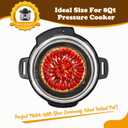 HIWARE 8 Inch Non-stick Springform Pan with Removable Bottom - Leakproof Cheesecake Pan