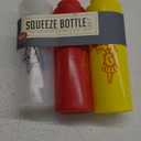 TableCraft 3-Piece Nostalgia Squeeze Bottle Set, 12-Ounce