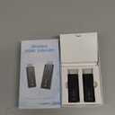 2026 Upgraded Wireless HDMI Transmitter and Receiver 328FT/100M, 4k Decode 1080P Output, Plug & Play Portable 2.4g/5g, Wireless Hdmi Extender Kit to Monitor from Laptop/PC/Projector/TV Box (Black)