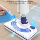 Steam Mops for Floor Cleaning, 1300W Floor Steamer with Detergent Chamber, 25S Heat Up, Lightweight Steamer for Cleaning with 2 Washable Pads, Safe for Tiles, Upholstery, Carpet, Hardwood