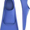 Gintenco Swim Fins, Kids Swim Training Fins for Lap Swimming, Travel Size Flippers with Mesh Bag, Silicone Swimming Fins for Kids Teens Adults Women Men, Size: XL(US Men 8-9.5/ US Women 8.5-10)