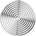 Normcore 51mm Ripple Replacement Tamper Base, 304 Stainless Steel, Fits Normcore Spring-Loaded Espresso Tamper, Creates Even Extraction Grooves