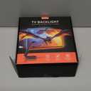 FFJ TV LED Backlight with Sensor, 14.7ft Cuttable RGB Lights That Change with TV for 55-65 Inch Screen and PC Monitor, Smart App Control, Game & Music Sync Color Changing Light