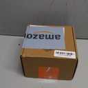 Wicker Remote Control Holder Hand Woven Water Hyacinth Storage Basket with 3 Compartments,Cosmetic Storage Box for Desk,Home Organization