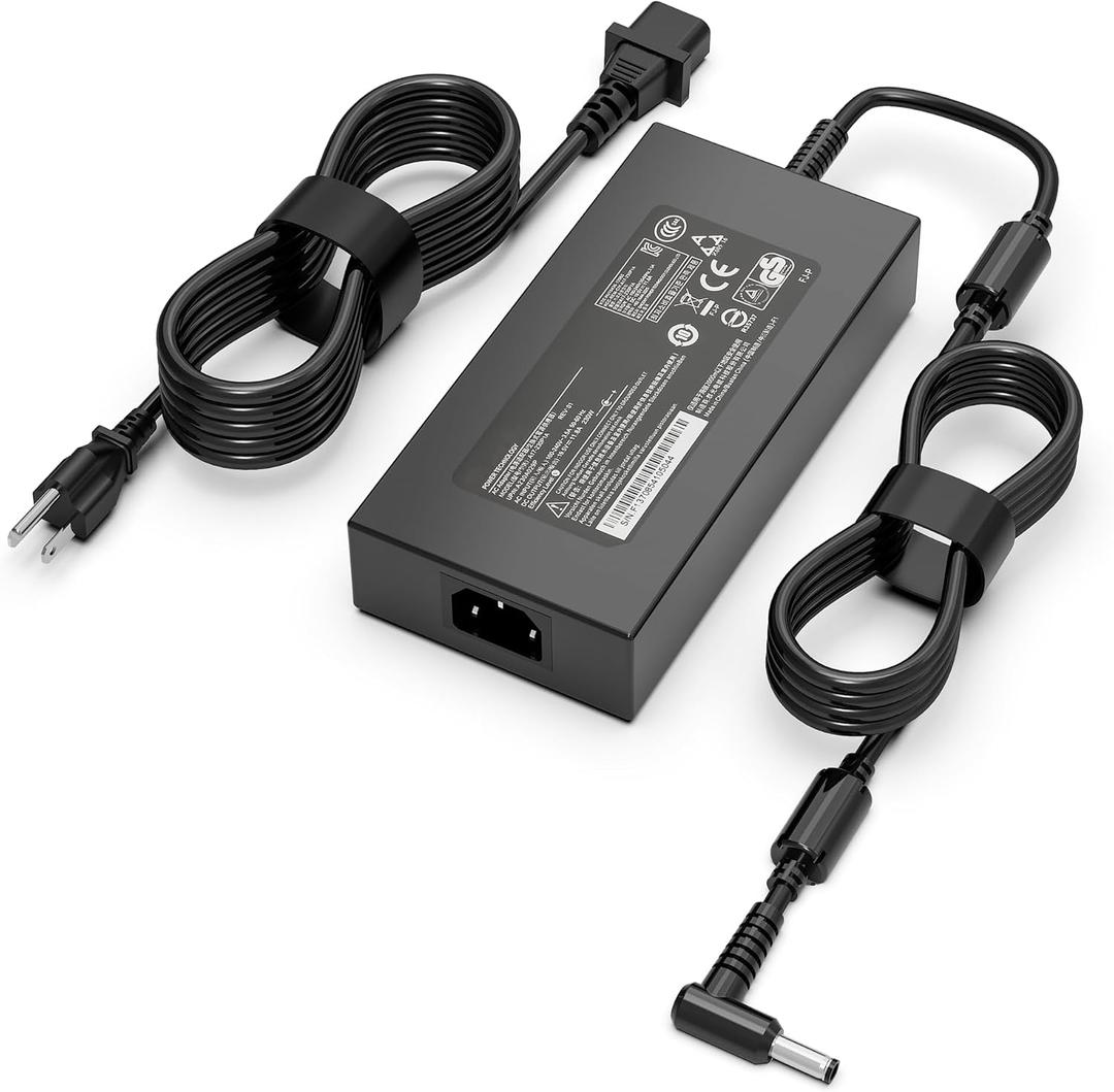 240W 20V 12A Adapter for MSI Katana 15 17 HX Pulse 17 16 GL76 GL66 B13V B13VGK B13VFK B13VEK B12V B12VGK B12VEK B12VFK B14WGK Chicony A20-240P2A Delta 15 A5EFK Laptop Charger Only 4.5 * 3.0