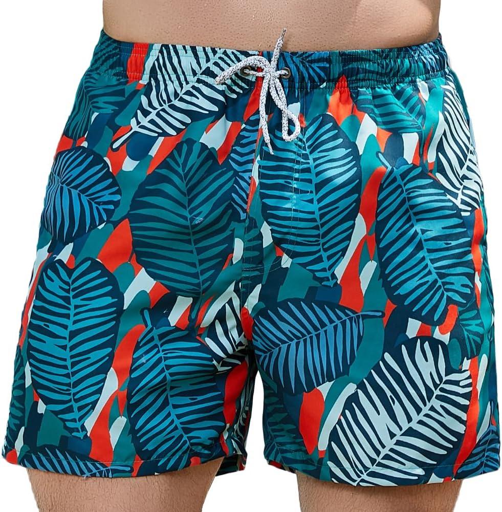 Men's Quick Dry Swim Trunks - Beach Vacation Essentials Board Shorts