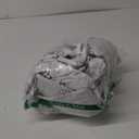 8x8 Canopy Replacement Top Outdoor Tent only Silver Coated Cover with Ropes, excluding Frame, Silver Gray