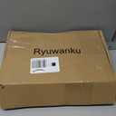 KPW Bathroom Sink Faucet 2 or 3 Hole Matte Black Centerset 4 Inch Bathroom Sink Faucet 2 Handle Plating Over ABS Plastic Non-Metallic Lavatory Bathroom Faucet with Pop up Drain Water Supply Hoses