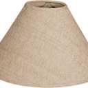 Royal Designs, Inc. Coolie Empire Hardback Lamp Shade, HB-607-12LNB, Linen Belgium, 4.5 x 12 x 7.5