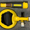 Kids Metal Detector and Pinpointer 2 in 1 Set – Waterproof 7.4 Inch Coil, Adjustable Stem, LCD Display, Buzzer & Vibration