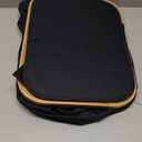 QUALIAZERO 87L Laundry Hamper with Lid  Single Section Bamboo Frame Hamper with Removable Inner Bag & Pull-Tab Cover, Slim Design for Bedroom, Bathroom, or Laundry Room (ONYX BLACK, SINGLE)