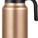 51Oz Thermal Coffee Carafes For Keeping Hot/Cold, Stainless Steel Coffee Carafe, Dustproof Insulated Water Carafe for Party/Home, Copper
