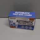 PUGAIQI Automatic Toilet Bowl Cleaner Tablets,Blue toilet seat, Descale & Deodorize, Septic-Safe, Continuous Cleaning, Fresh Scent, Drop-In Tank Cleaner effective to use Works with Toilets 50 Pack