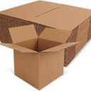 Rempry 30 Pack 6x6x6 Shipping Boxes Brown, Small Corrugated Cardboard Box for Mailing, Packaging Small Business, Kraft Mailer Gift Boxes