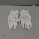 Rawlings | ICON Baseball Batting Gloves | White | Adult Sizes (Large)