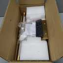 Wireless 15.7in Gold Brass Picture Light – Rechargeable LED Wall Art Lamp with Remote Control, Timer, Adjustable Arm, 3 Color Temperatures & Stepless Dimming, for Living Room and Gallery Lighting