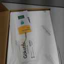 GOKOTTA King Size Bed Sheets 4 Piece Set, 100% Rayon Derived from Bamboo, Cooling for Hot Sleepers-Luxury Breathable Soft Sheets, Deep Pocket 16" Fitted Sheet with Elastic Corner Straps, Cream White