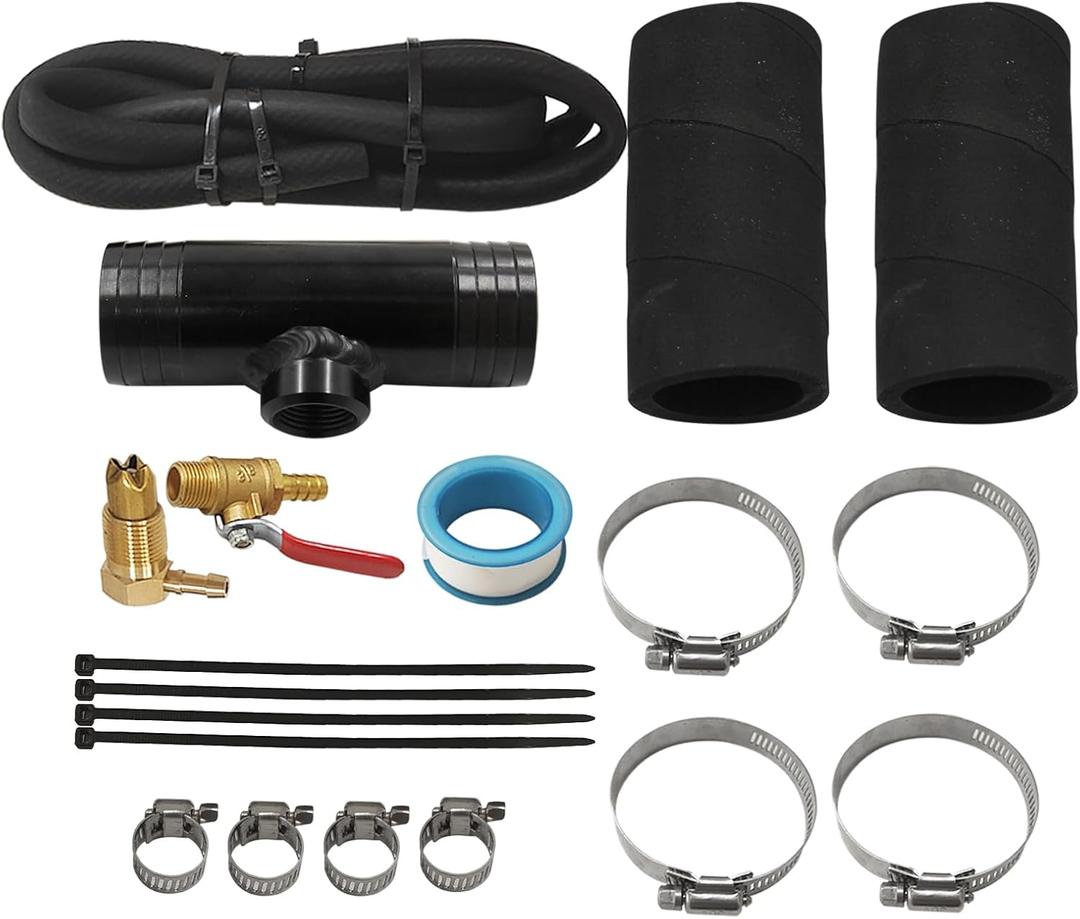 11025 Auxiliary Fuel Tank Install Kit Compatible with Gravity Fueled Auxiliary Fuel Tank for Ford 1999-22 F-250 SD F-350 SD Black 11025 Auxiliary Fuel Tank Install Kit Compatible with Gravity Fueled Auxiliary Fuel Tank for Ford 1999-22 F-250 SD F-350 SD Black