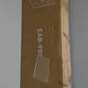 Sweetcrispy 9-Drawer Fabric Dresser Storage Tower with Wood Top and Steel Frame, Organizer Chest with Easy Pull Handles for Bedroom, Closet, Hallway,Pure White