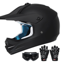 Roozo Youth Dirt Bike Helmet XL DOT Full Face ATV Motocross  Size M