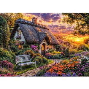 Cottage Life Jigsaw Puzzles 1000 Pieces for Adults Country Life 1000 Piece Jigsaw Puzzles for Adults