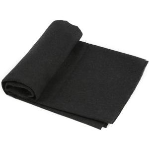 Black Linen Needlework Fabric, (59In x 19In) Large Size Linen Fabric Cloth Linen Fabric for Making Garment Craft Upholstery Flower Pot Decoration