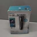 Philips Norelco Shaver 7300, Rechargeable Wet & Dry Electric Shaver with SenseIQ Technology, Pop-up Trimmer, Charging Stand, Click-on Nose Trimmer, & Travel Case, S7887/92 (Dark Chrome)