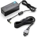 Pwr for Acer Aspire Charger Laptop Power Cord: UL Listed E15 ES1 E1 E5 F5 F15 E 15 1 5 F 5 15 V3 V5 V7 V 3 5 7 R7-571 R3 S3 M3 M5 Extra Long Notebook Power Adapter Supply