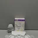 Flying Insect Trap, Plug-in UV Light for Gnats, Fruit Flies and Houseflies, Silent Sticky Catcher for Indoor Use, 1 Device & 3 Refills