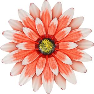 Metal Flowers Outdoor Decor 13" Metal Sunflower Wall Art Decorations Sunflower Wall Decor for Kitchen Living Room Porch Garden Yard