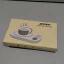 DONGKER Coffee Mug Warmer,10W USB Electric Mug Heating Mat with 8H Auto Shut Off & 3 Temp Settings for Heating Coffee Tea Water Milk Beverage (White)