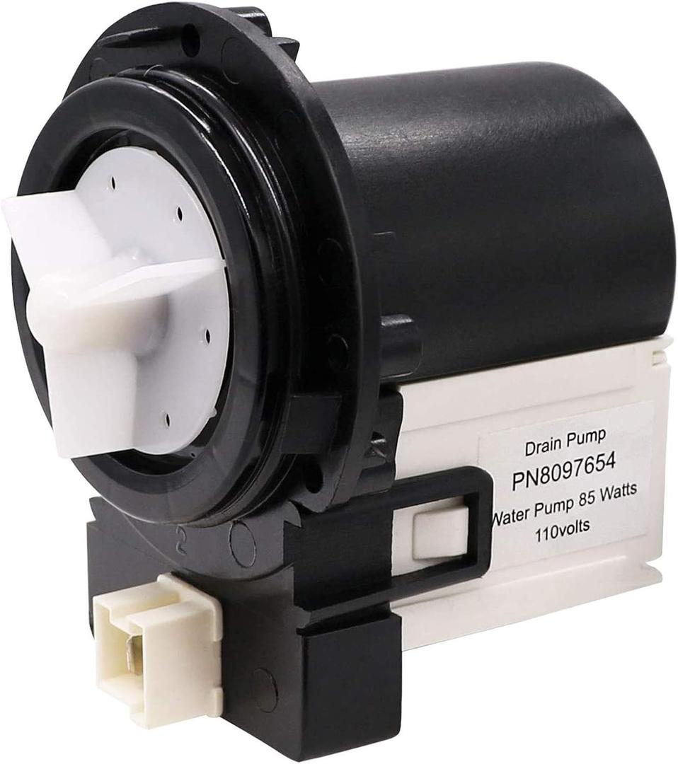 2026 UPGRADEDDC31-00054A Washer Drain Pump Water Motor Assembly (85 Watts 110 Volts) by Beaquicy - Replacement for Ken-more Sam-sung Washing machine - Replaces DC31-00016A AP4202690 62902090