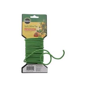 Miracle-Gro Bond Manufacturing SMG12110W Plant Tie, Soft Wire, 20-Ft.