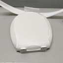 Toilet Seat, Round Toilet Seat with Toddler Seat Built in, Potty Training Toilet Seat Round Fits Both Adult and Child, with Slow Close and Magnets- Round (White)