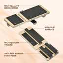 Ankle Balance Board for Stability Training, Sprain Rehabilitation and Posture Correction, Home Gym Equipment for Single Leg Balance Board Fitness and Strength Training