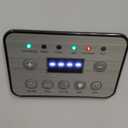 Commercial Ice Maker, 100lbs/24H Ice Maker Machine, Auto Self-Cleaning, LED Digital Display, Blue Light, Under Counter/Freestanding Ice Machine for Home/Office/Restaurant/Bar