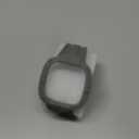 GELISHI Compatible for Fitbit Versa 4/ Fitbit Sense 2 Bands Men, Rugged Protective Case with TPU Sport Band Smartwatch Wristband Grey