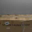 X-Vcak Upgraded Portable Sauna for HomeRelaxation, Steam Sauna for Home with Steamer, Remote Control, Folding Chair, 9 Levels