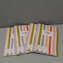 Sweetzer & Orange Academic Planner 2025-2026  Student Planner for August 2025 to July 2026  Weekly & Monthly Layout  Sturdy Cover & Stickers  Multicolor Stripes Design  5.5 x 8.5 (Striped)