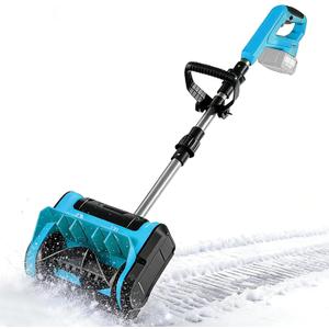 14-in Cordless Snow Shovel Kit,Electric Snow Shovels with Direction Plate & Dual-Safety Switch Snow Blower for Wet Snow Heavy Snow Steps Driveways Porches Walkways(Tool Only)