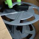 Garden Hose Reel Cart, Holds 75-150 Feet of 5/8-Inch Hose, Portable Hose Reel Cart With Wheels,Adjustable Handrail, Quick Hose Connector
