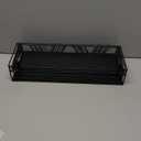 Floating Shelves for Wall Set of 4, Different Sizes Mounted Wood Floating Shelf, Wall Shelves for Living Room,Bedroom, Bathroom, Kitchen, Farmhouse Decor, Office (Black)